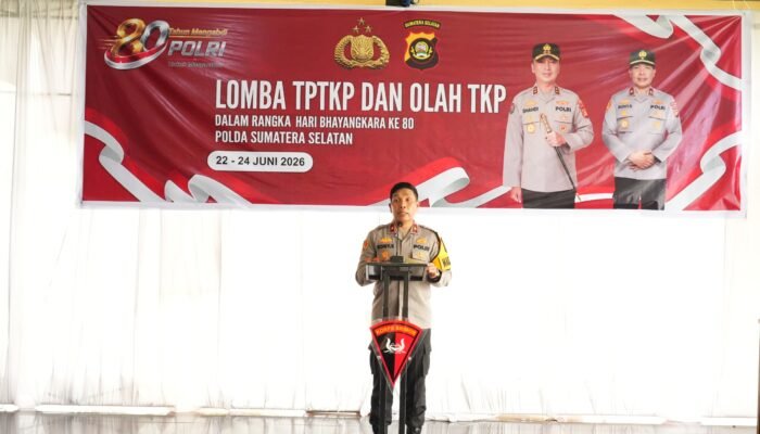 Wakapolda Sumsel Tutup Lomba TPTKP dan Olah TKP, Perkuat Profesionalisme Penyidik Sambut Hari Bhayangkara Ke-80