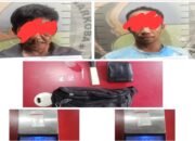Dua Tersangka Dibekuk di Kebun Muara Dua Barat, Sabu dan Senjata Tajam Turut Diamankan  ⠀