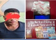 Tertangkap Basah Memaketi Sabu di Rumah Kosong, Pengedar 24 Paket Dibekuk Polres Prabumulih — Rekan Kabur Masuk DPO