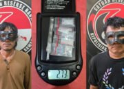 Sedang Di Areal Perkebunan Kelapa Sawit Dua Terduga Pengedar Narkotika Digerebek