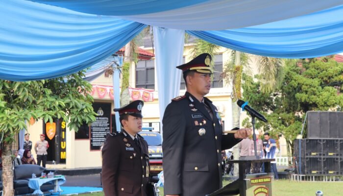 “Upacara Hari Bhayangkara ke-80: Dedikasi Polres Musi Rawas untuk Masyarakat”