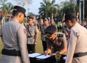 Empat Pejabat Utama Polres Musi Rawas Diganti. Kapolres Musi Rawas: Ini Dinamika Lazim Demi Regenerasi Organisasi