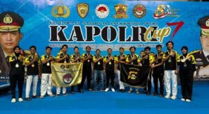 Polda Sumsel Raih 13 Medali di Kejuaraan Nasional Taekwondo Kapolri Cup 7, Bukti Pembinaan Personel Berprestasi