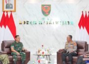 Kapolda Sumsel-Pangdam II/Sriwijaya Perkuat Soliditas, Pastikan Kamtibmas Kondusif