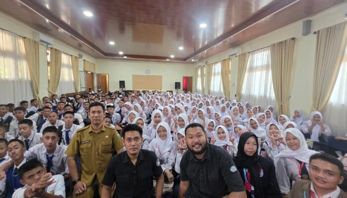 Satgaswil Sumsel Densus 88 AT Polri Gelar Sosialisasi Pencegahan IRET di 3 Sekolah Selama MPLS
