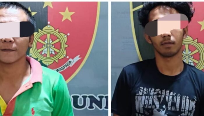 Dua Pelaku Curat Disergap Di Kawasan Lapangan ICMI