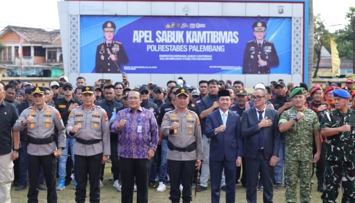 Pimpin Apel Sabuk Kamtibmas, Kapolda Sumsel Ajak Masyarakat Perkuat Persatuan dan Tolak Provokasi