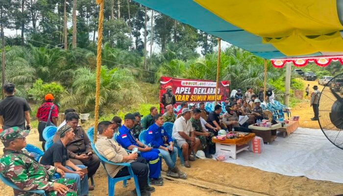 Polres Musi Rawas Utara Gelar Apel Ikrar & Deklarasi Peresmian Tata Kelola Sumur Minyak Masyarakat