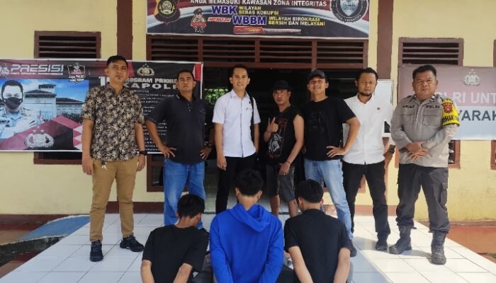 Terlibat Penggelapan Sepeda Motor Tiga Pelaku Diamankan