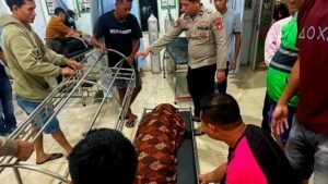 Sedang Duduk Diatas Sepeda Motor Dipesta Hajatan, Warga Semeteh Muara Lakitan Musi Rawas Tewas Ditikam