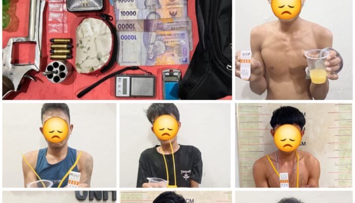 Tujuh Pengedar dan Pengguna Sabu Di Empat Lawang Dibekuk