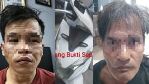 Kurang dari 48 Jam, Dua Pelaku Pencurian dengan Kekerasan terhadap Anggota Polri Diringkus