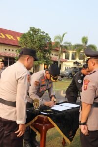 Dua Kapolsek Di Polres Musi Rawas Diganti