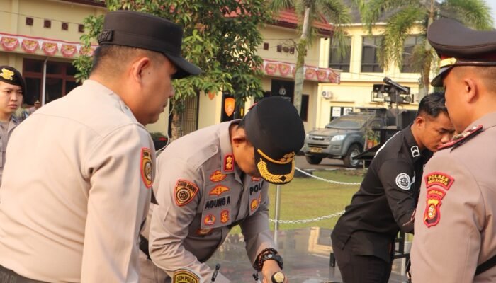 Dua Kapolsek Di Polres Musi Rawas Diganti