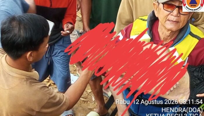 Siswa SD Tenggelam Di Sungai Rawas Desa Pauh I Ditemukan Meninggal Dunia