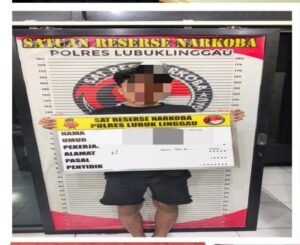 Terlibat Penyalahgunaan Narkotika Di Lubuk Linggau, Warga Musi Rawas Utara Ditangkap
