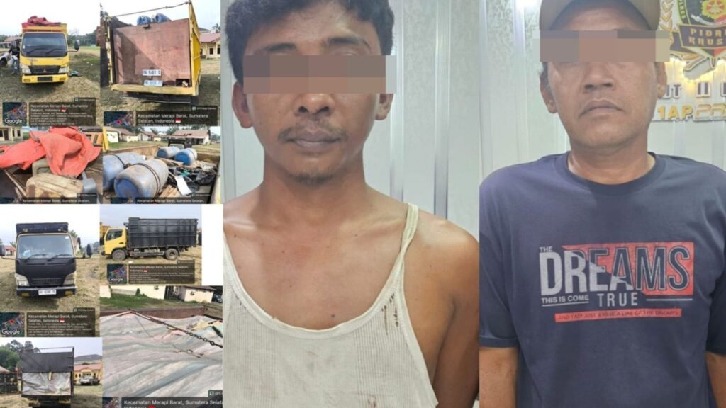 Diduga Terlibat Tabrak Lari, 2 Pengemudi Truk Dilahat Diamankan Bersama Muatan Minyak 20 Ton