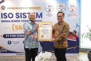 Pertahankan Sertifikasi ISO Sistem Manajemen Terintegrasi (SMT), PT PHR Perkuat Tata Kelola dan Keunggulan Bisnis