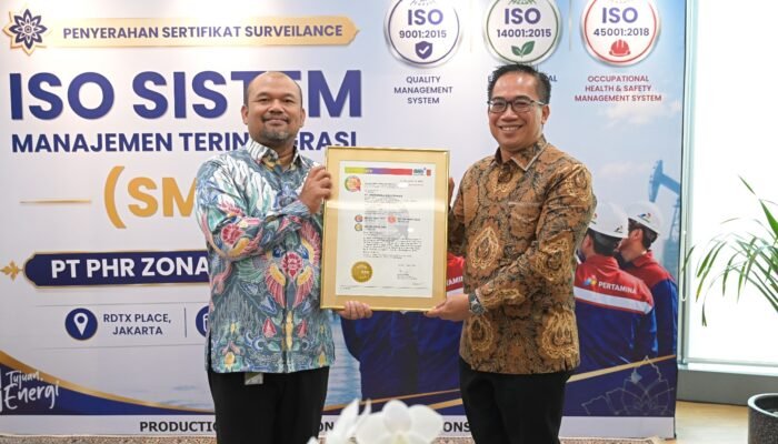 Pertahankan Sertifikasi ISO Sistem Manajemen Terintegrasi (SMT), PT PHR Perkuat Tata Kelola dan Keunggulan Bisnis