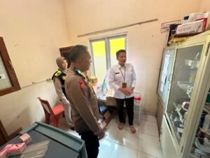 Cek Stok Obat Aman, Polres Musi Rawas Koordinasi Dinas Kesehatan