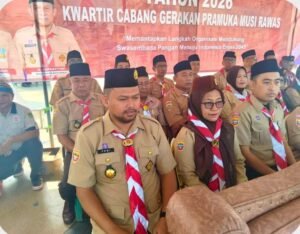 Perkuat Semangat Kepramukaan, Lapas Narkotika Muara Beliti Hadiri Upacara Hari Pramuka ke-65