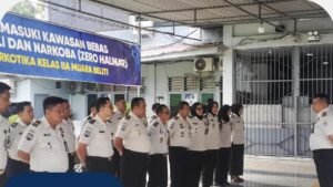Lapas Narkotika Muara Beliti Perkuat Penertiban dan Pengawasan Barang serta Fasilitas Kamar Hunian