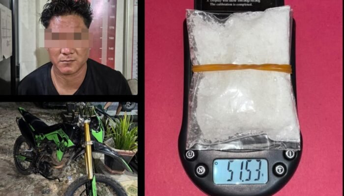 Kurir Shabu 51 Gram Ditangkap di Musi Rawas Utara