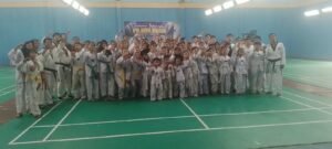 Fasilitas Terbatas, 6 Atlet Master Taekwondo Musi Rawas Utara Tetap Semangat Ikuti UKT
