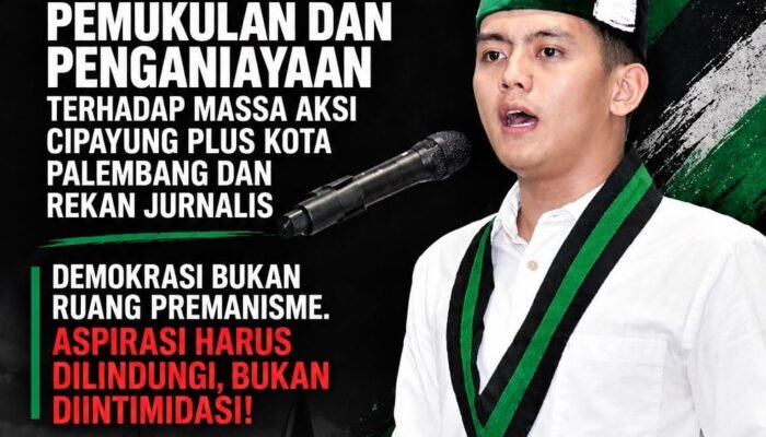 HMI Palembang, Kecam Dugaan Penganiayaan Mahasiswa dan Jurnalis