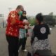 Dinkes Bersama PWI Musi Rawas Utara Bagikan Ribuan Masker Kepada Masyarakat