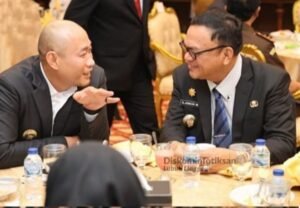 Wako Lubuk Linggau Hadiri Pengukuhan Kepala BPKP Sumsel.